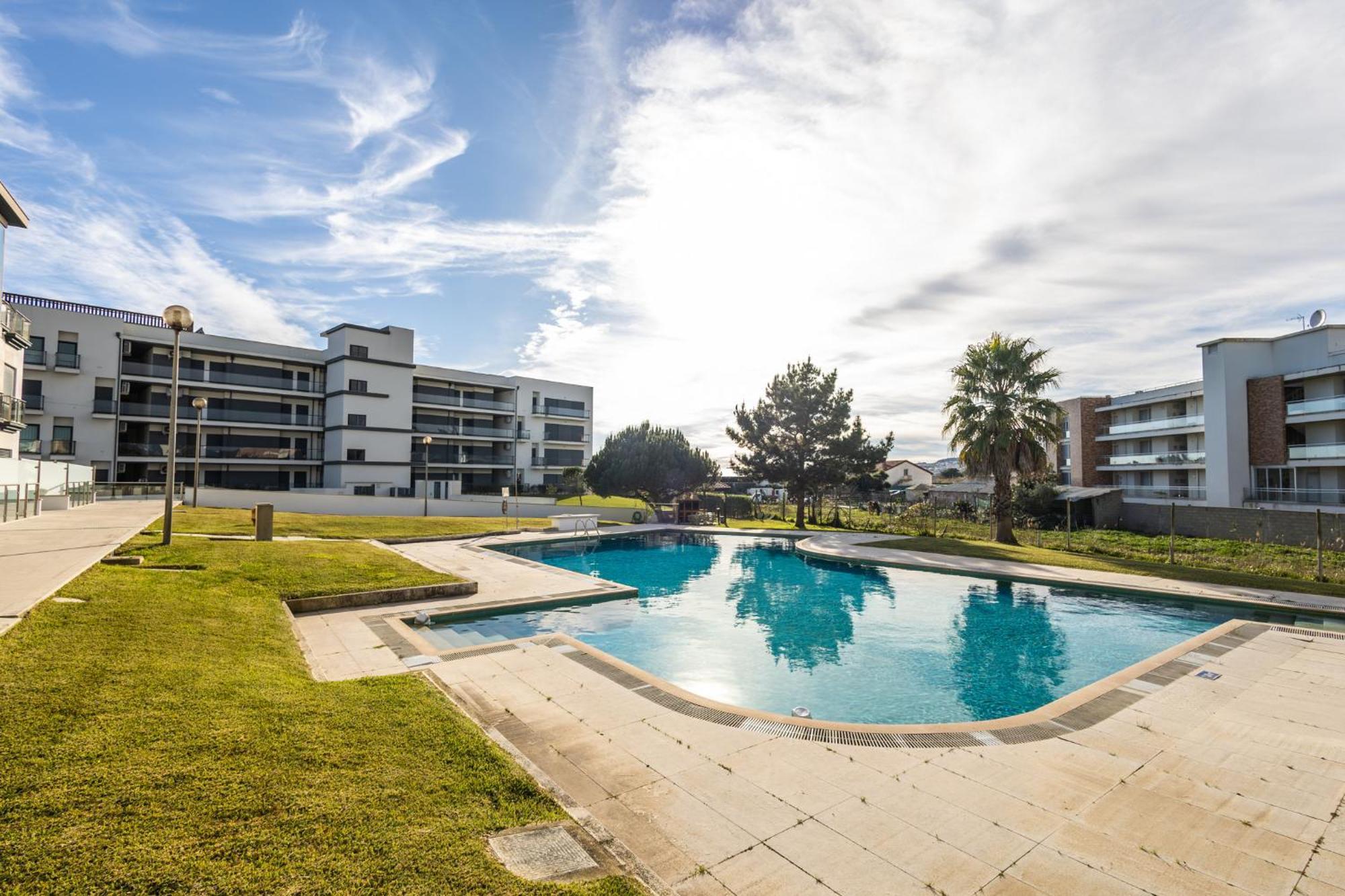 Ferienwohnung Estrela Do Mar São Martinho do Porto Exterior foto